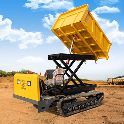 Versatile Reliable Mini Crawler Dumper 500kg High Tip Mini Dumper